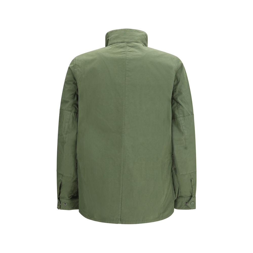 Barbour International Bicolor Cotton Coat