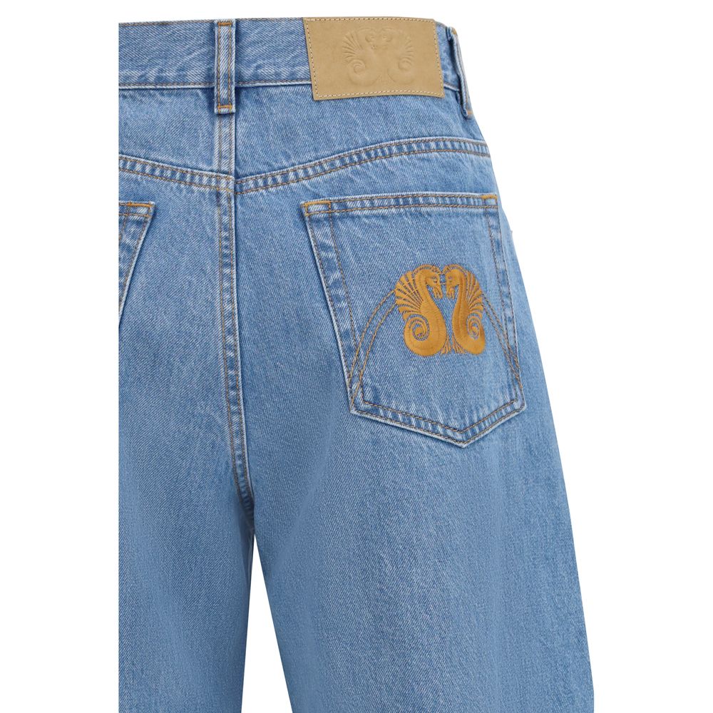Blazé Milano Blue Cotton Jeans Denim