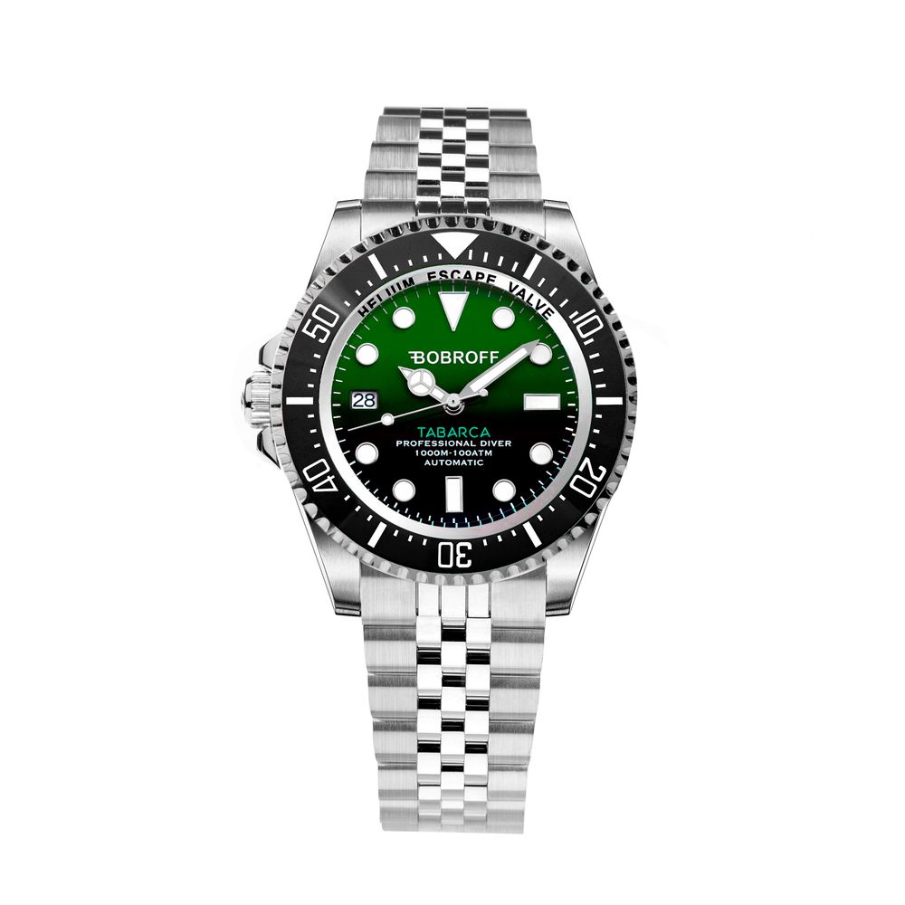 Bobroff Silver Sport Watch