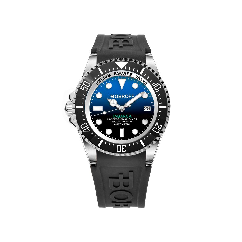 Montre de sport synthétique noire Bobroff