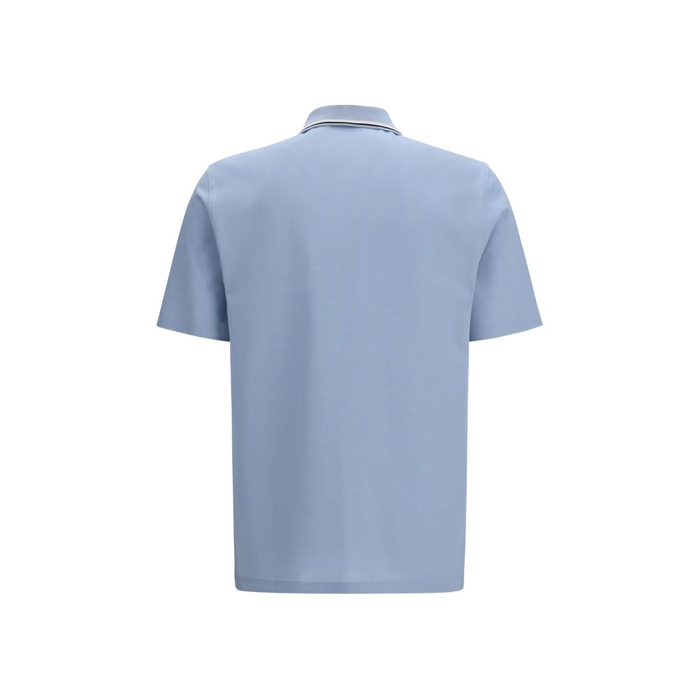 Ferragamo Blue Polo Shirt alternate view