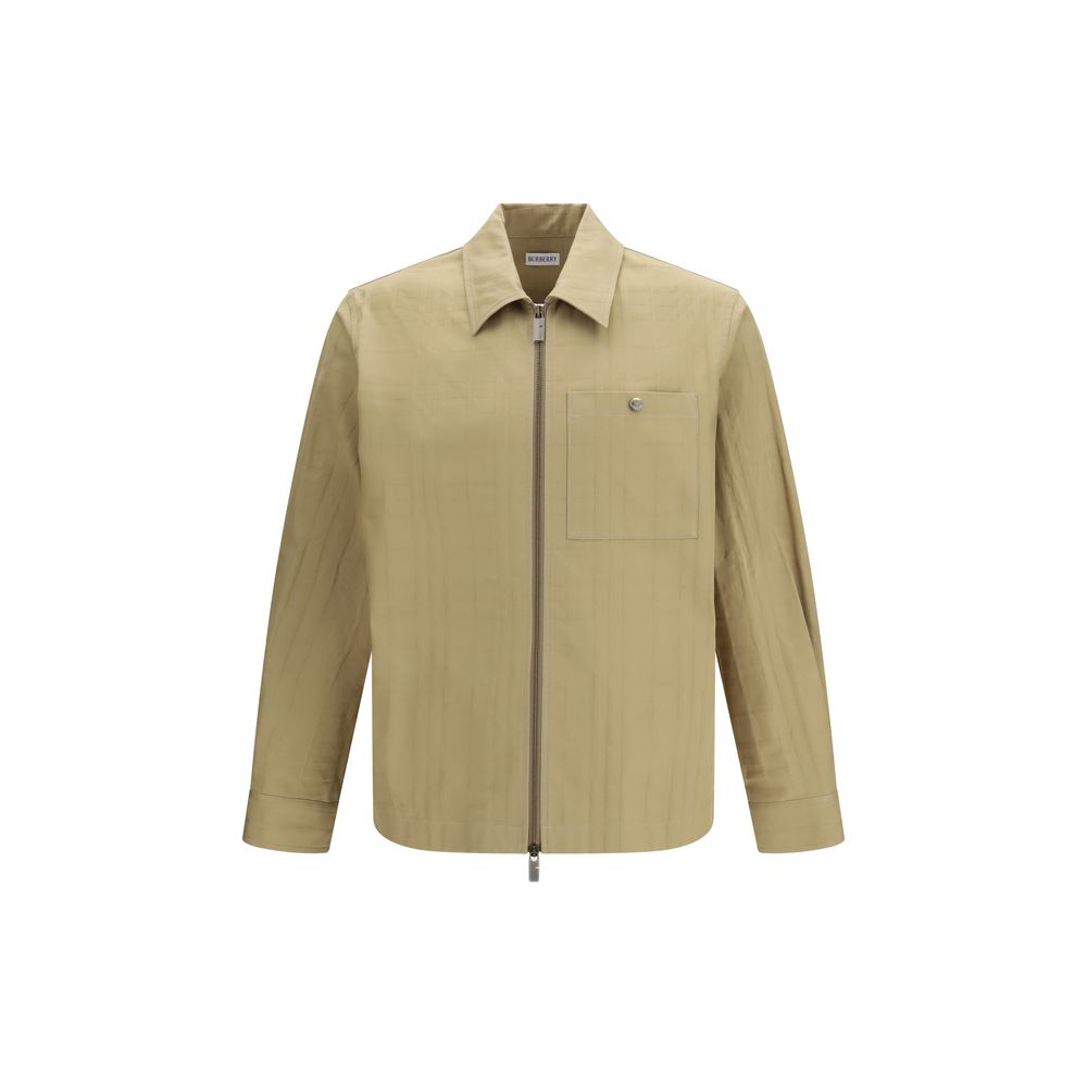 Manteau en coton beige Burberry