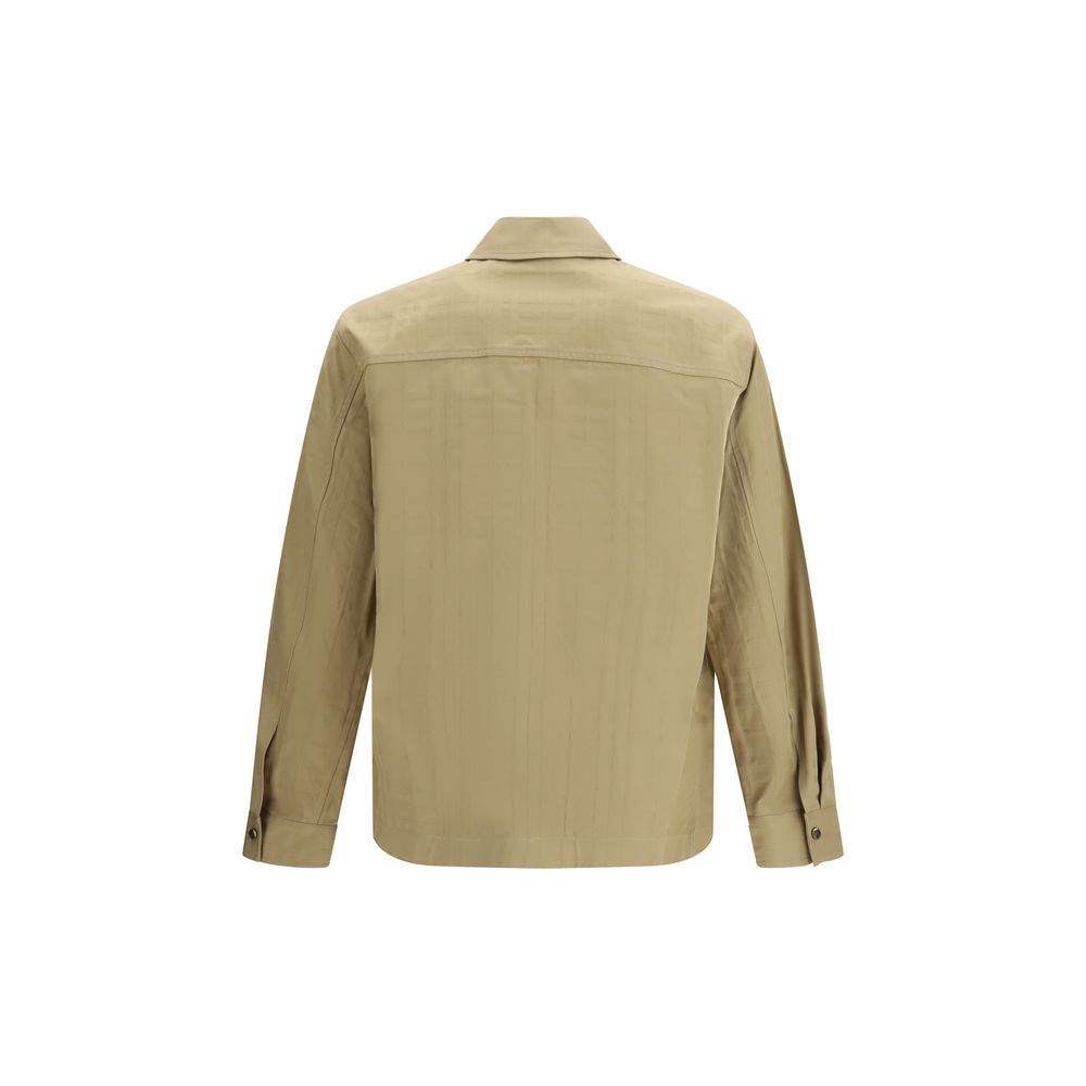 Manteau en coton beige Burberry