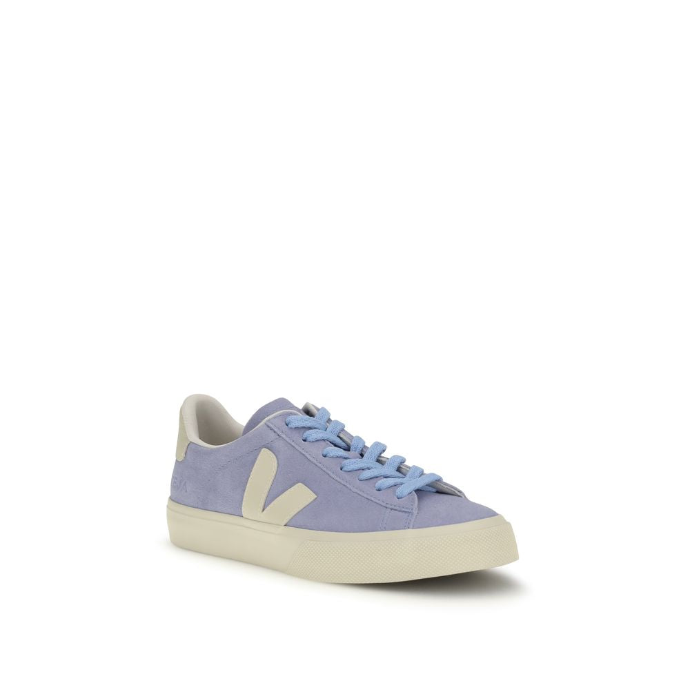 Baskets basses Veja en cuir de veau bleu Bos Taurus