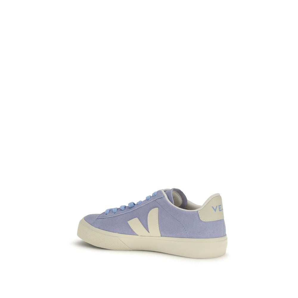 Baskets basses Veja en cuir de veau bleu Bos Taurus