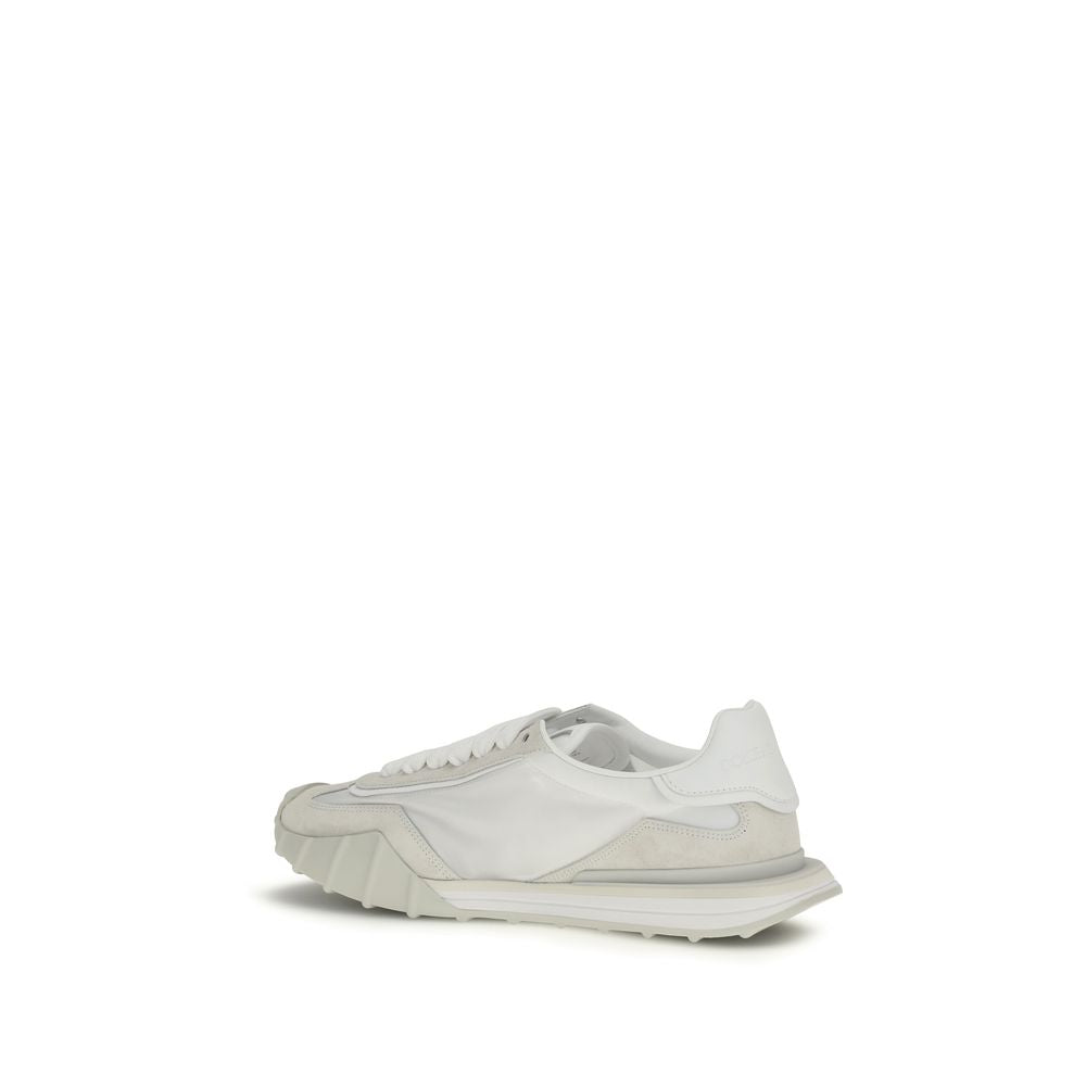 Dolce & Gabbana White Athletic Sneakers for Men detail view