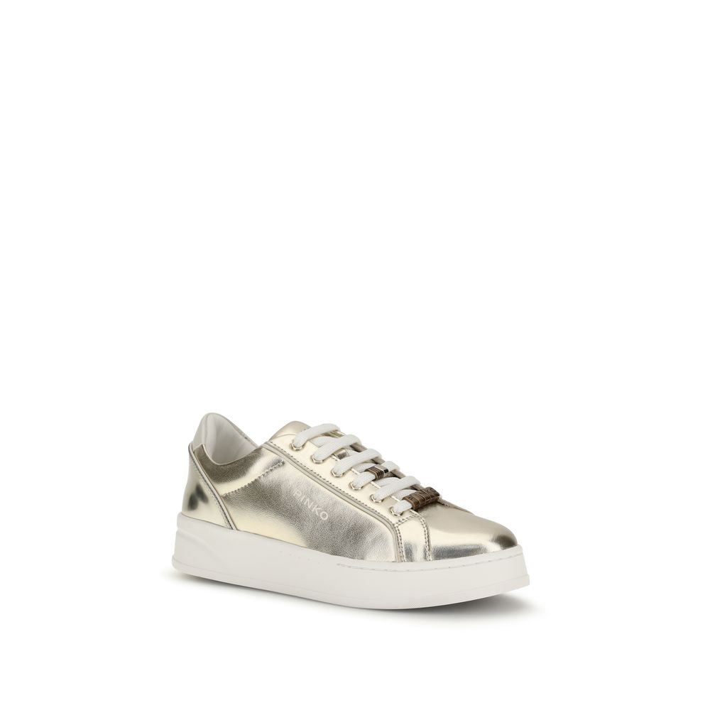 PINKO Gold Platform Sneakers for Women alternate view