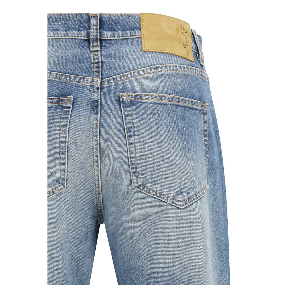 Jean droit Haikure en coton bleu