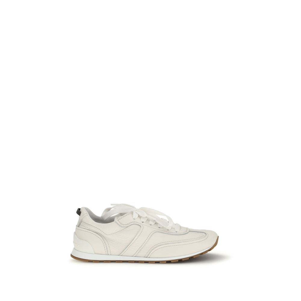 Brunello Cucinelli White Low Top Sneakers for Women