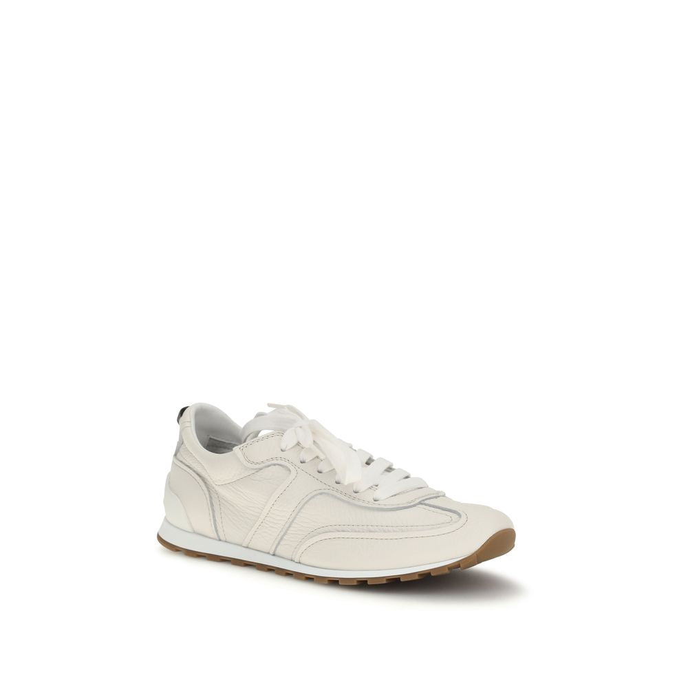 Brunello Cucinelli White Low Top Sneakers for Women alternate view