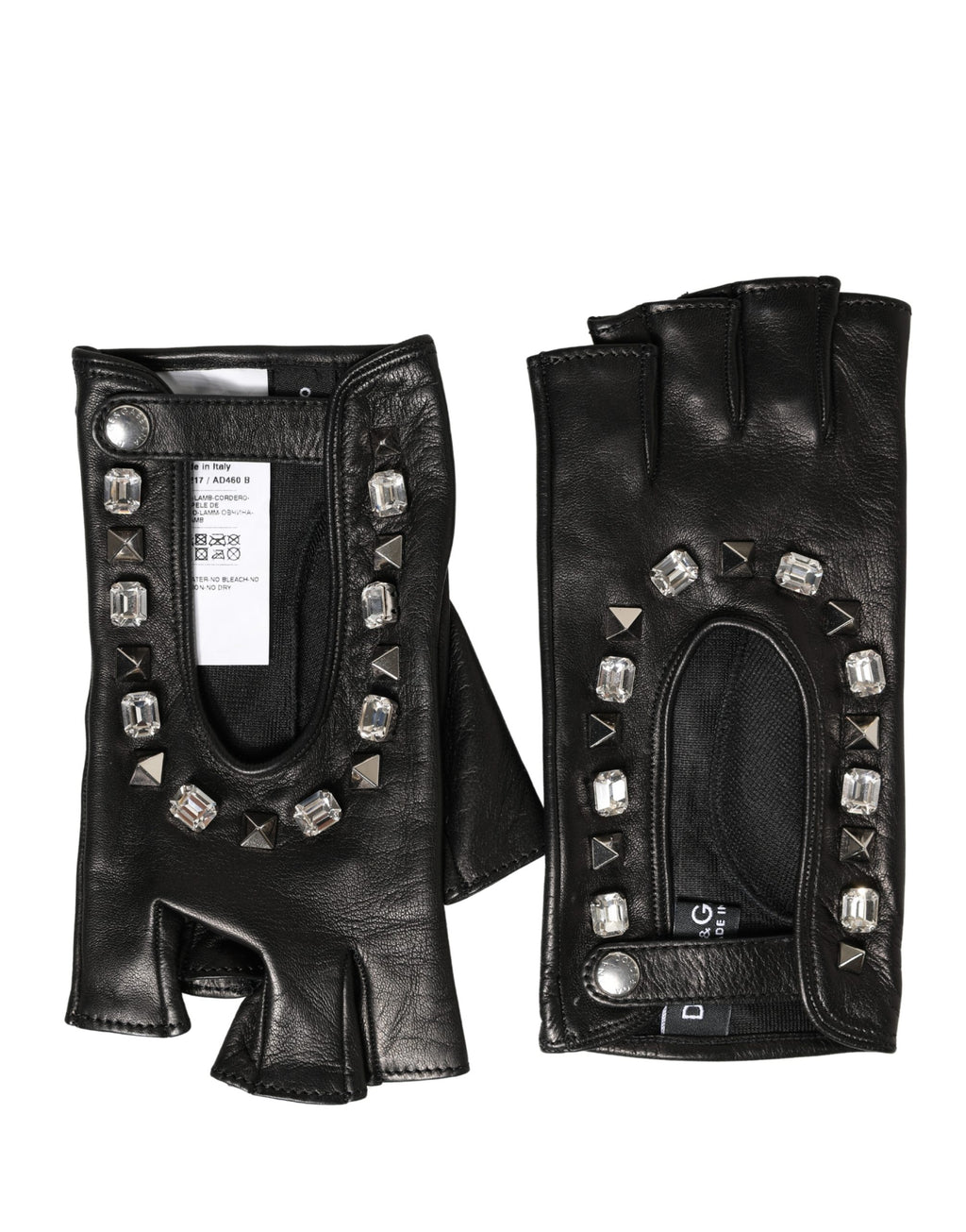 Dolce & Gabbana Black Gloves for Women alternate view