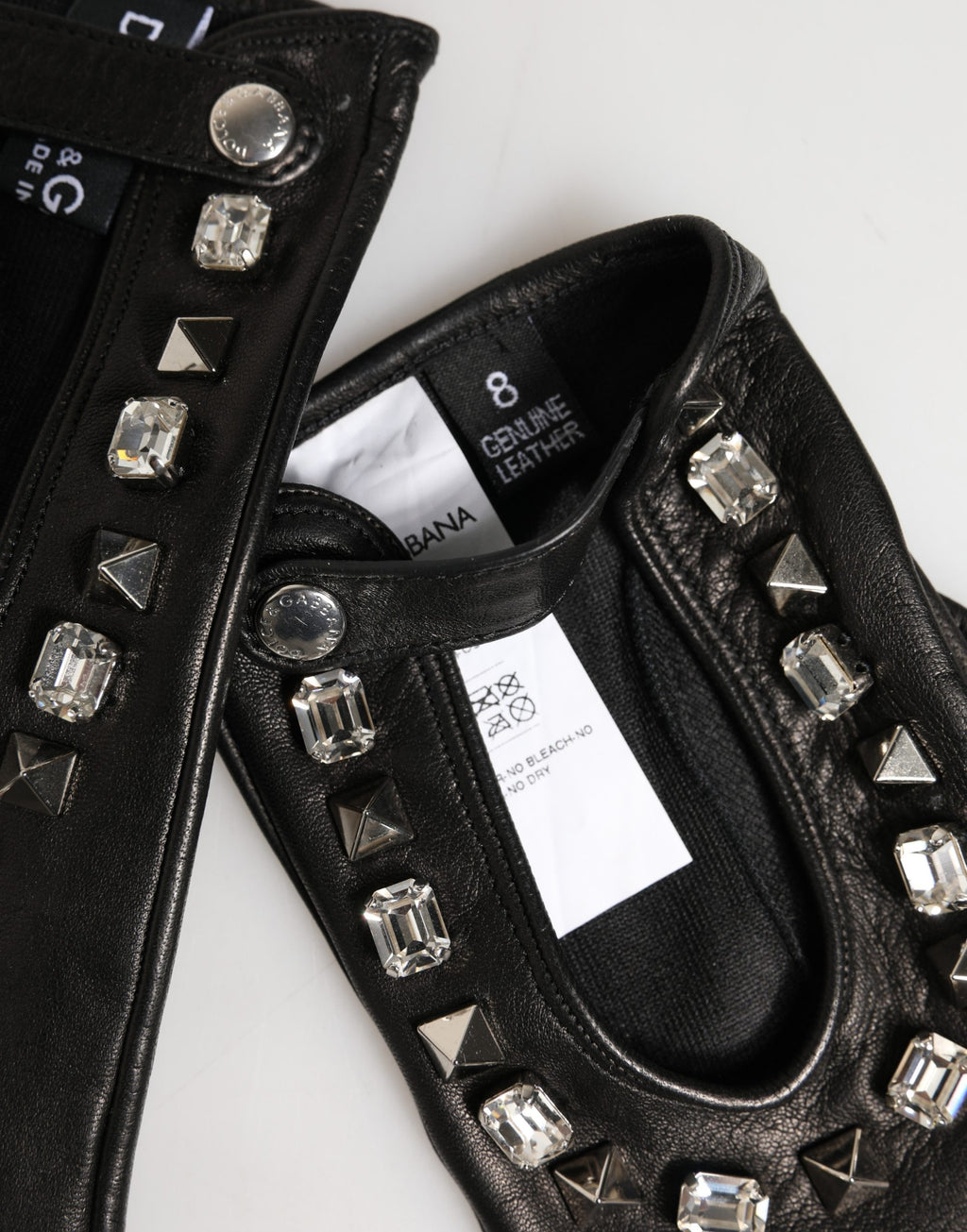 Dolce & Gabbana Black Gloves for Women additional view