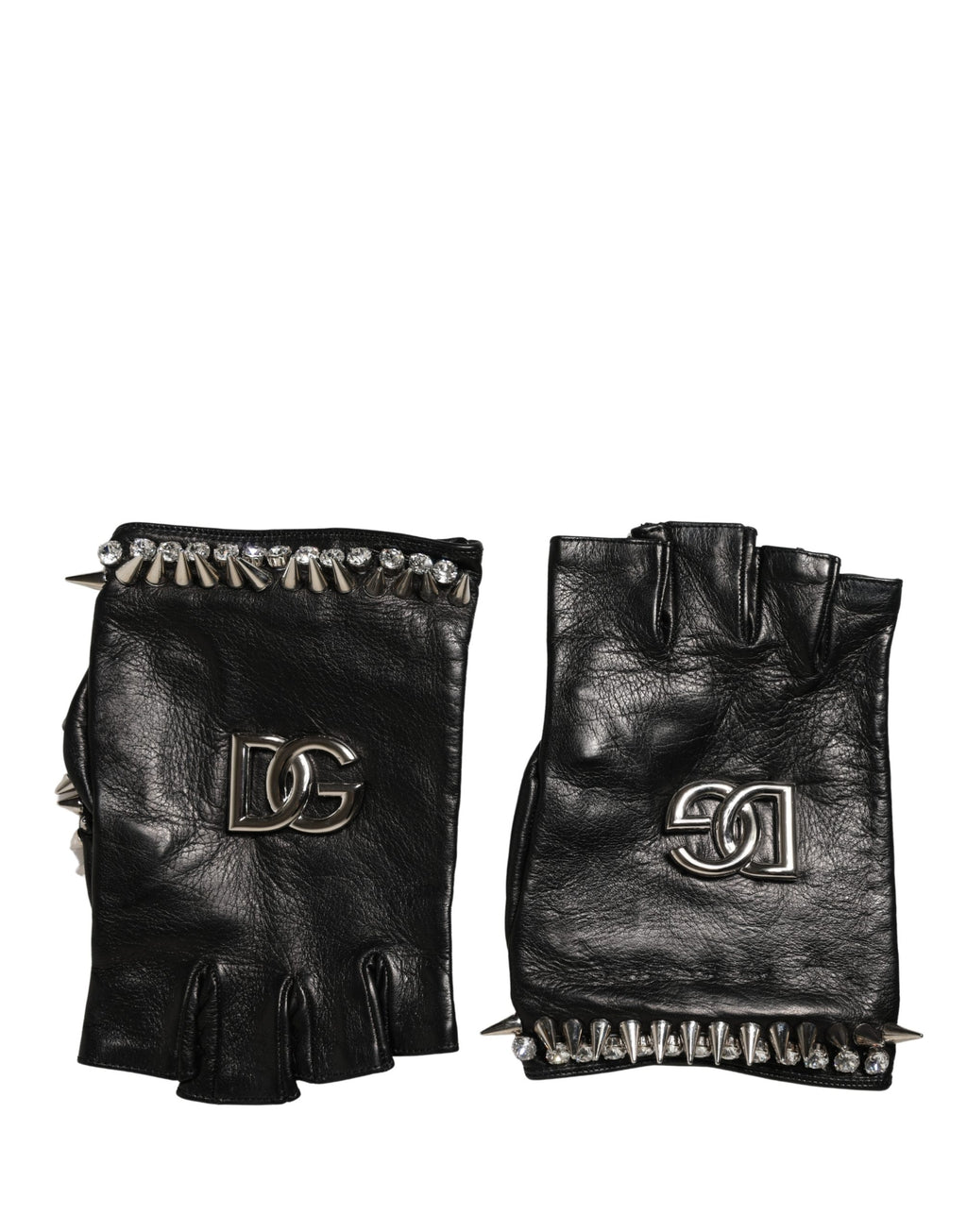 Dolce & Gabbana Black Gloves for Women alternate view