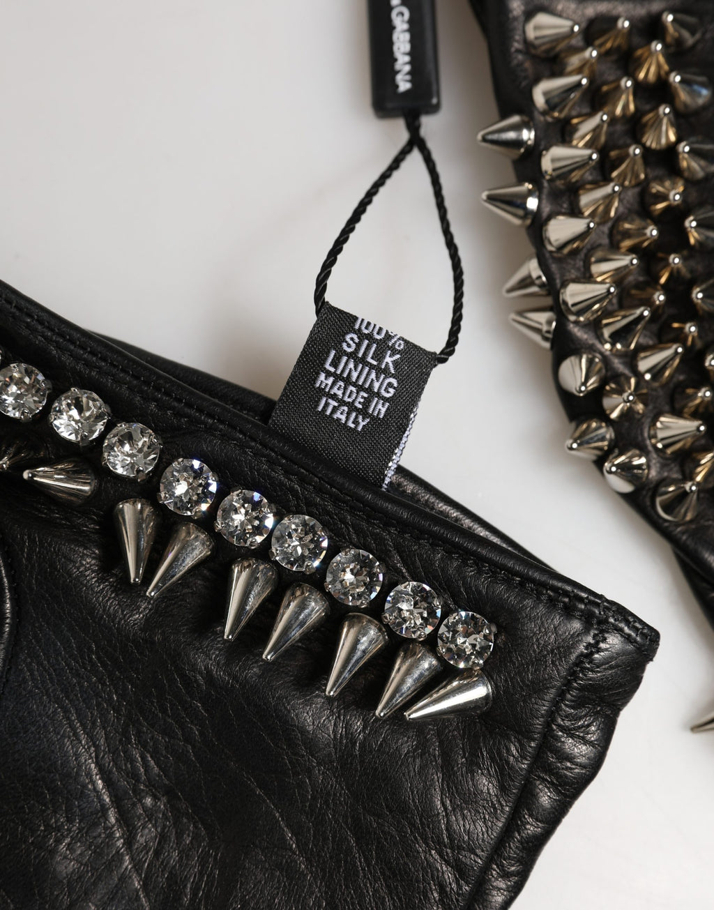 Dolce & Gabbana Black Gloves for Women additional view