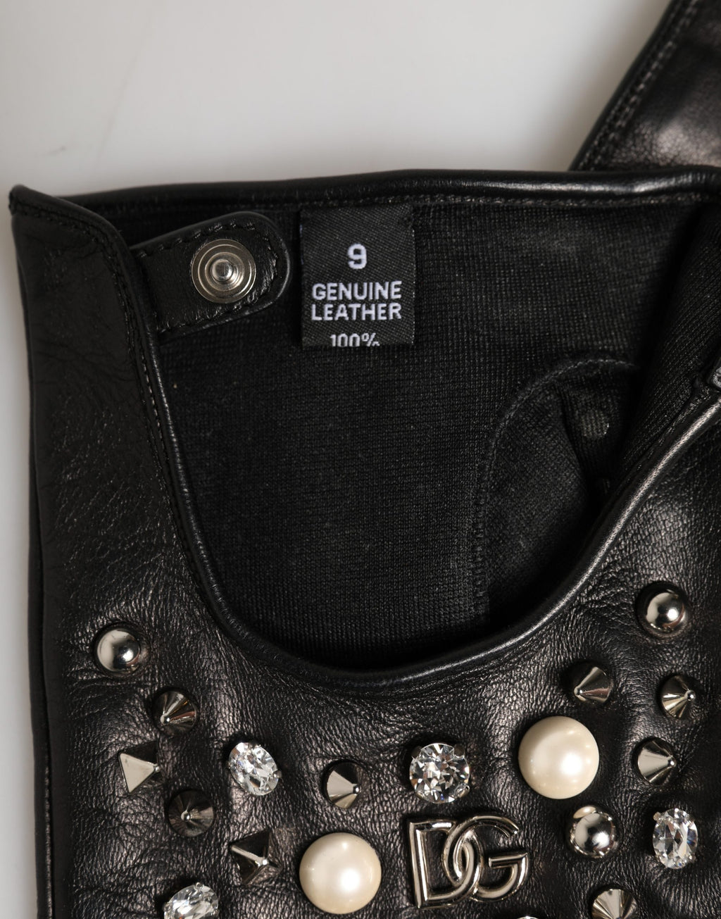 Dolce & Gabbana Black Gloves for Women additional view