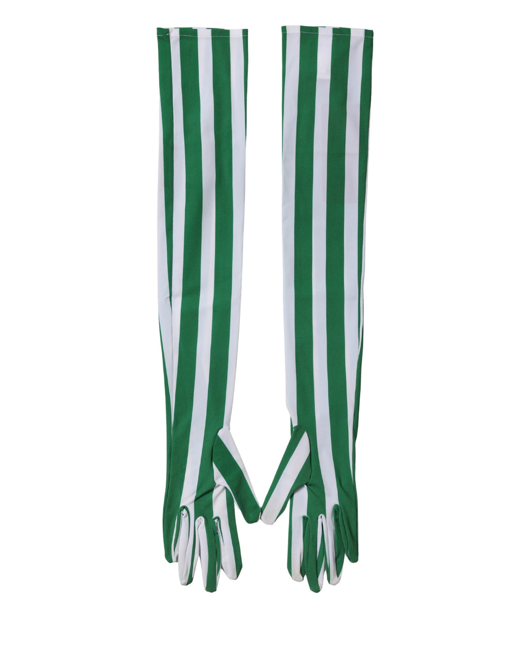 Dolce & Gabbana Green Gloves for Women detail view