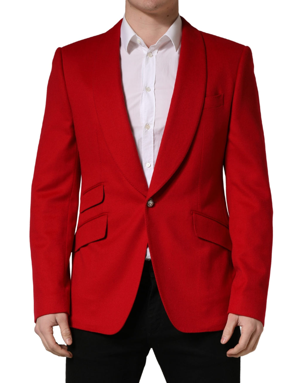 Dolce & Gabbana Red Blazer for Men