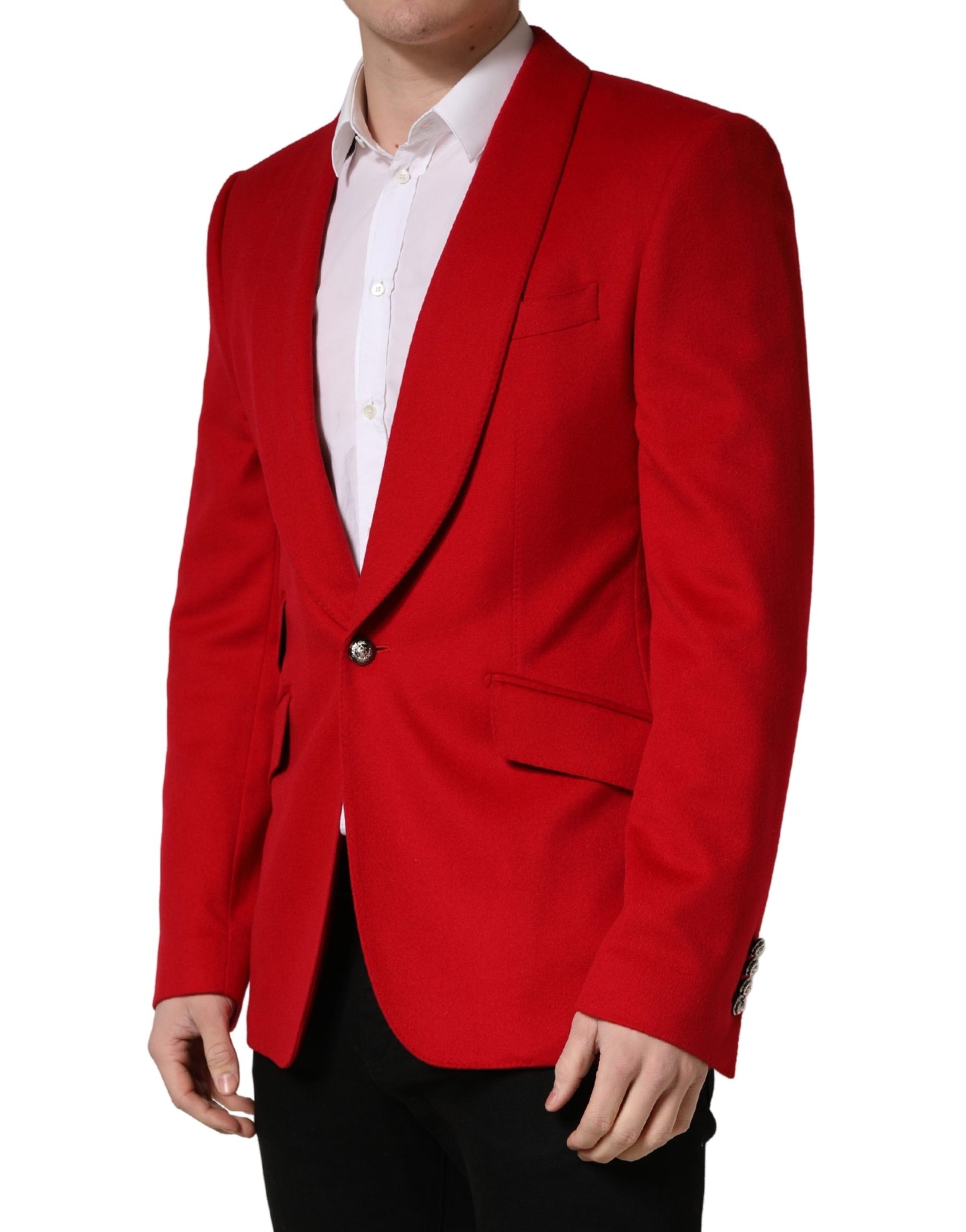 Dolce & Gabbana Red Blazer for Men detail view