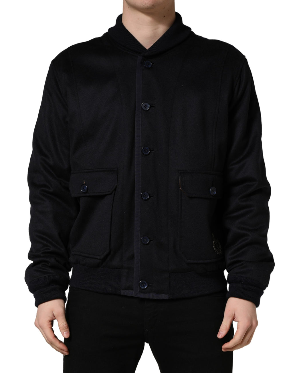 Dolce & Gabbana Black Bomber for Men alternate view