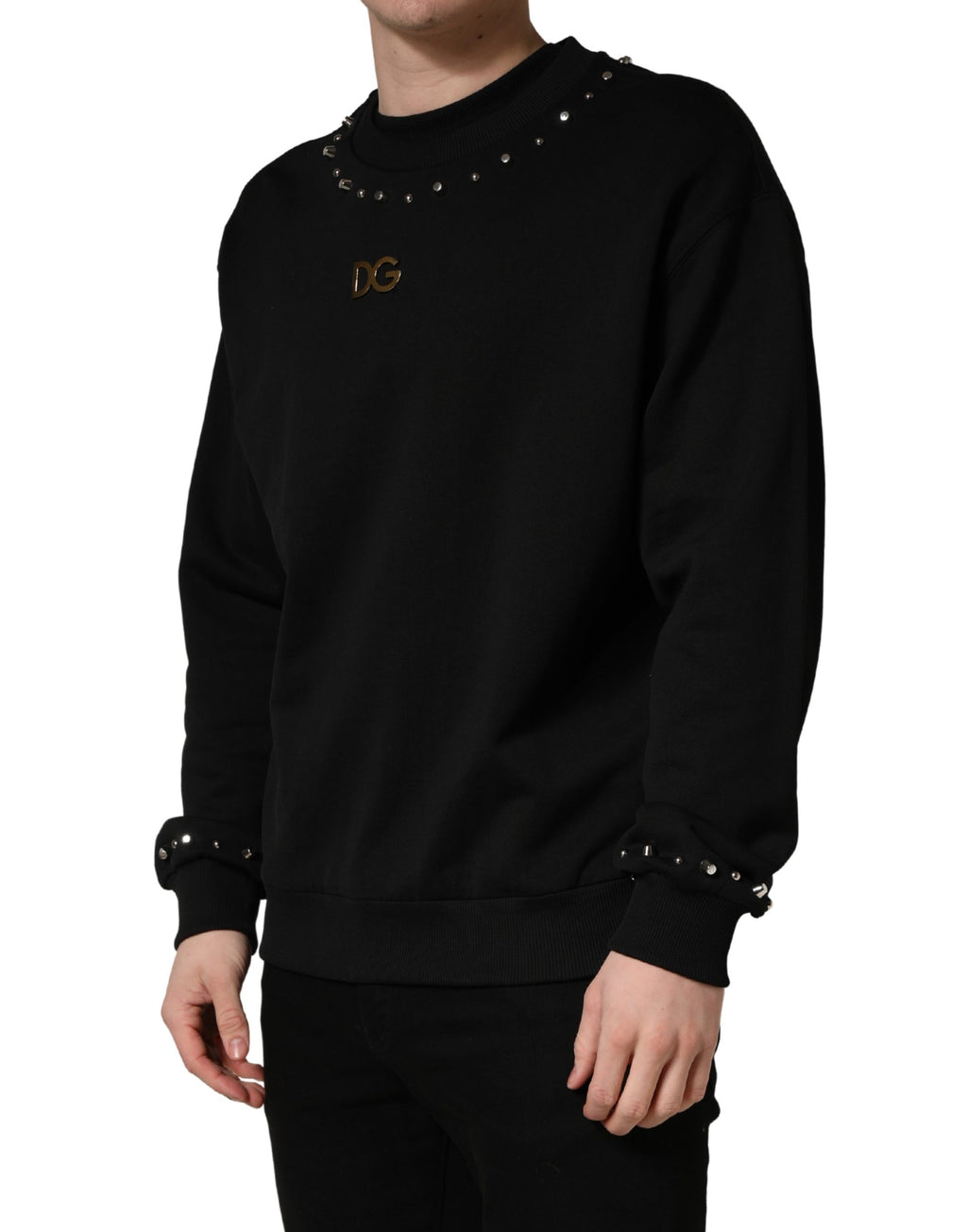 Dolce & Gabbana Black Sweatshirt for Men detail view