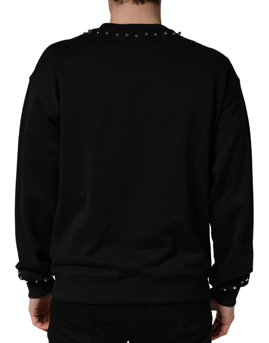Dolce & Gabbana Black Sweatshirt for Men side view