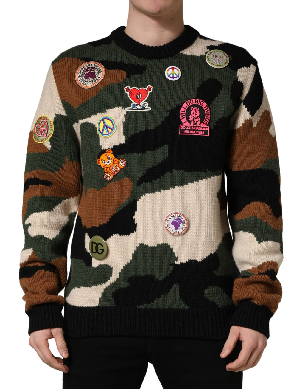 Dolce & Gabbana Multicolor Sweatshirt for Men