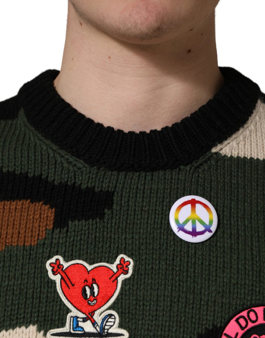 Dolce & Gabbana Multicolor Sweatshirt for Men additional view
