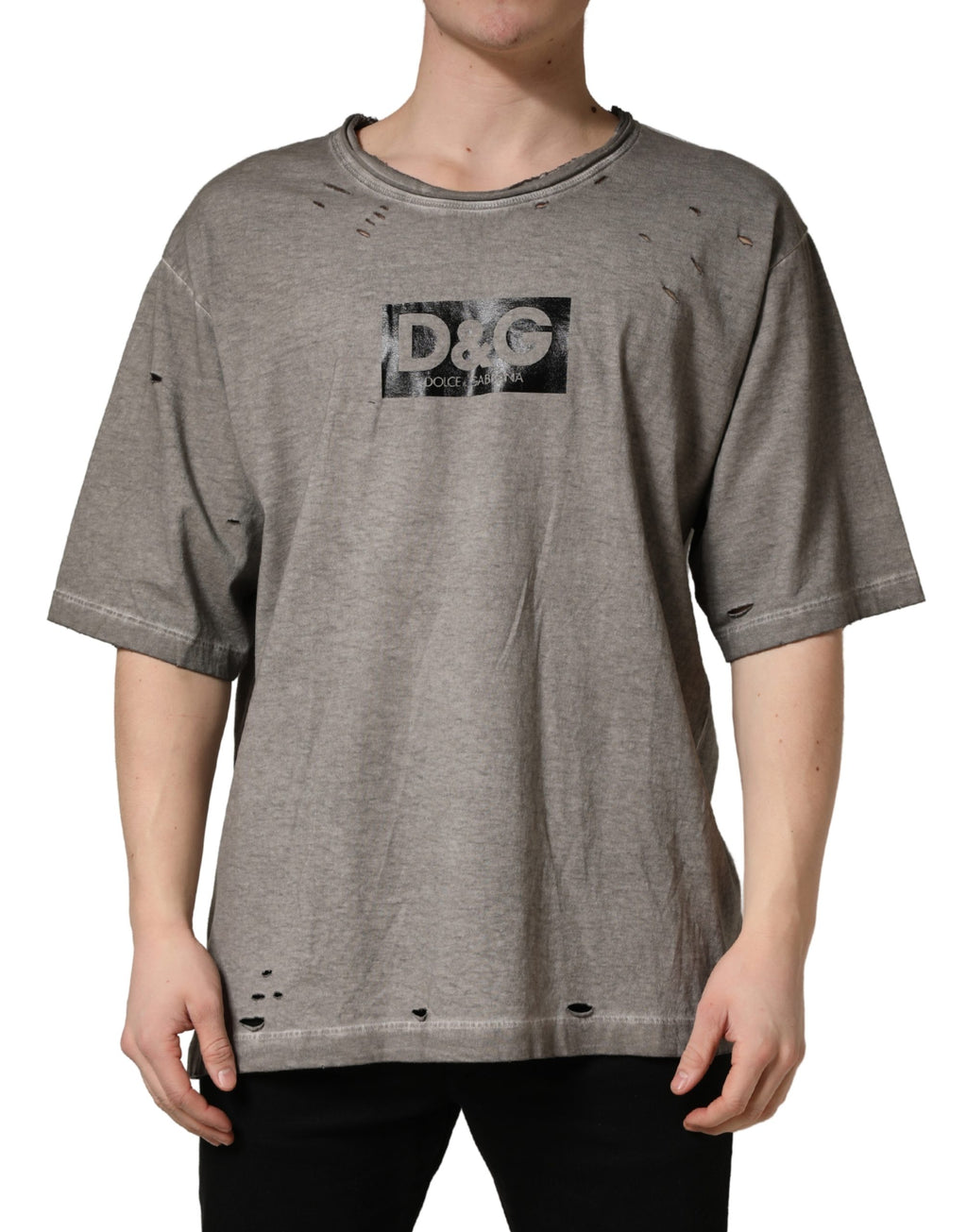 Dolce & Gabbana Grey T-Shirt for Men alternate view
