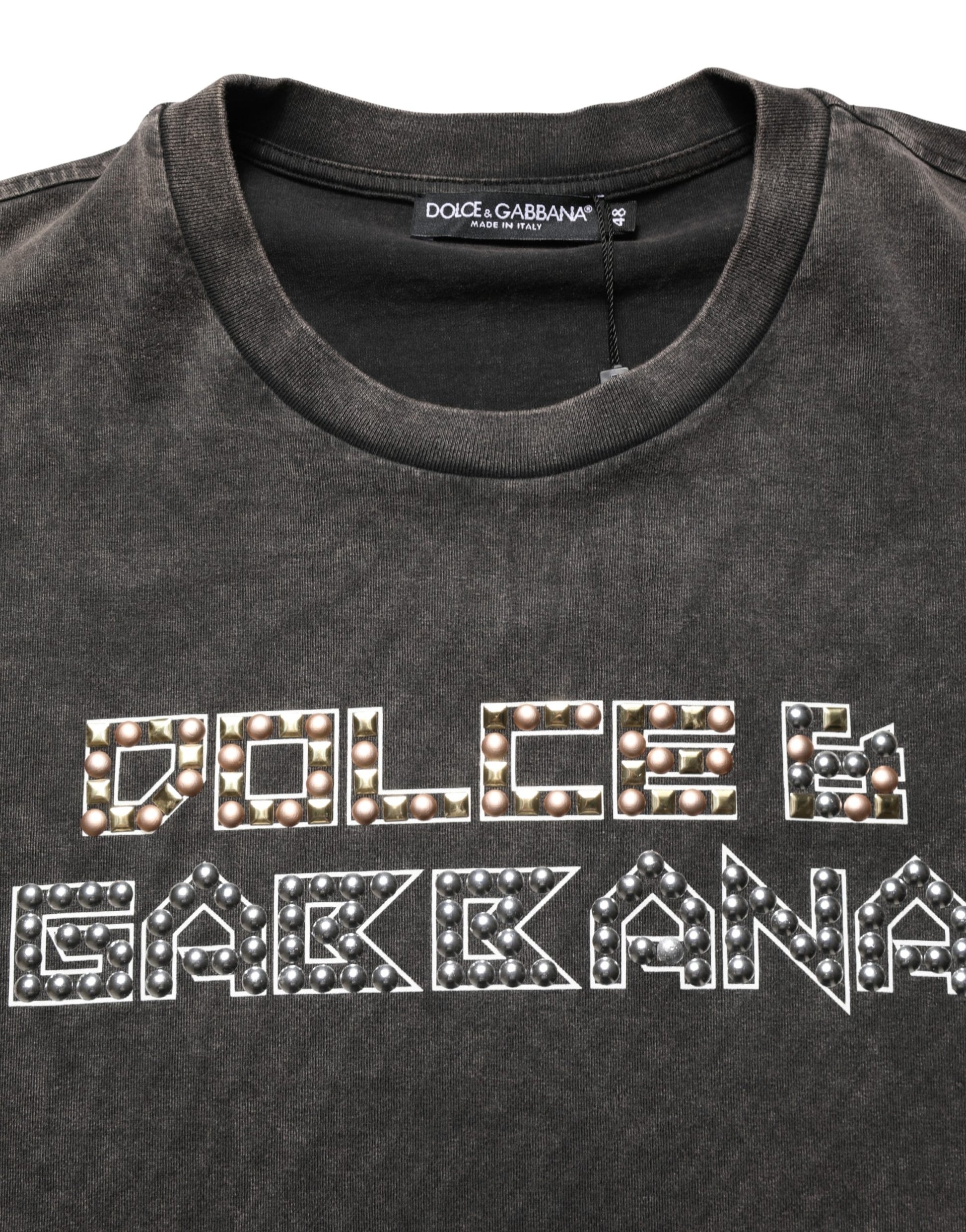 Dolce & Gabbana Grey T-Shirt for Men additional view