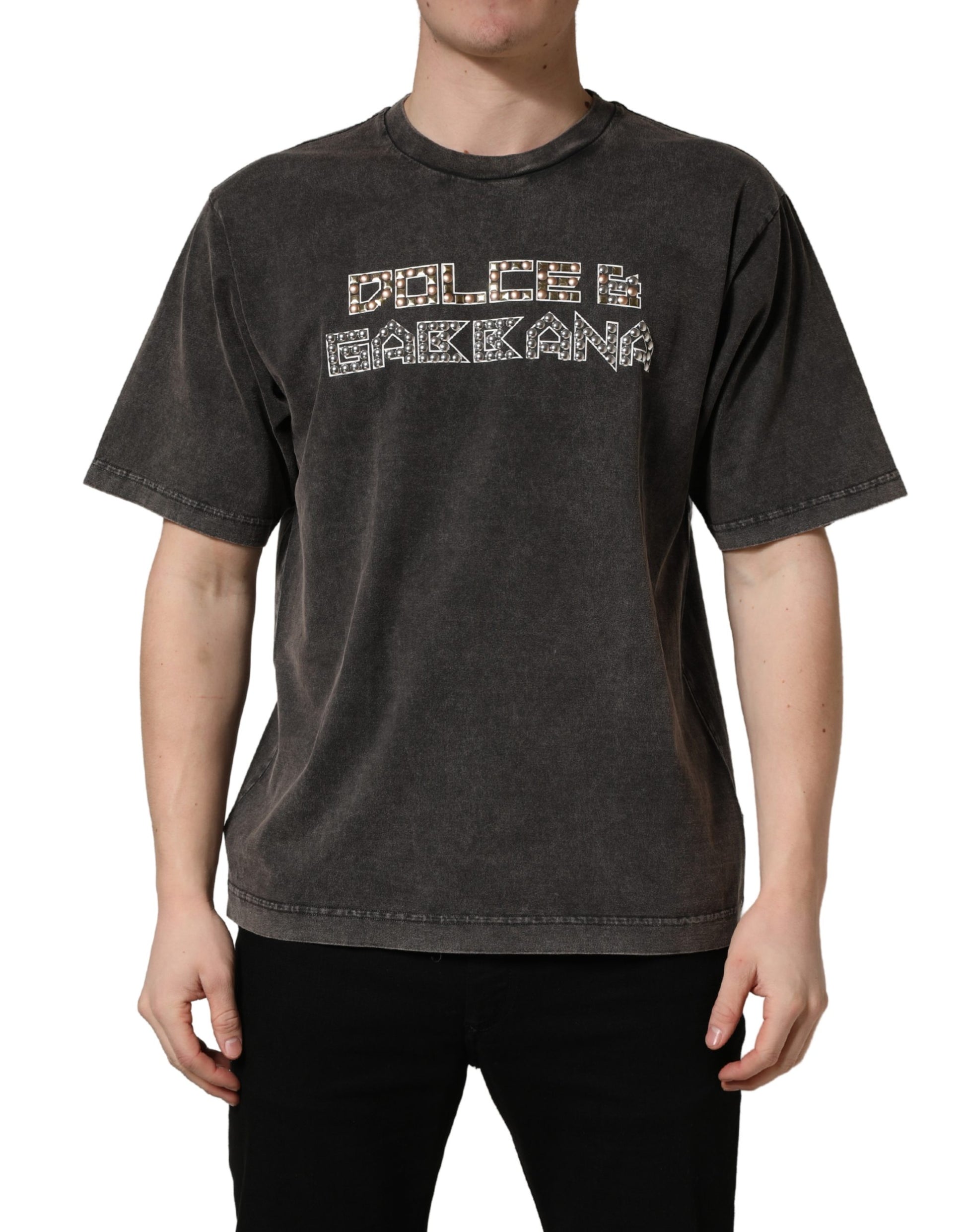 Dolce & Gabbana Grey T-Shirt for Men alternate view