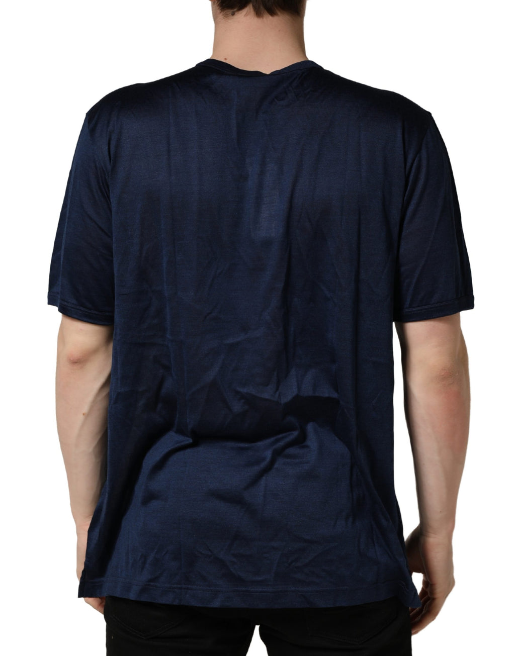 Dolce & Gabbana Blue T-Shirt for Men side view