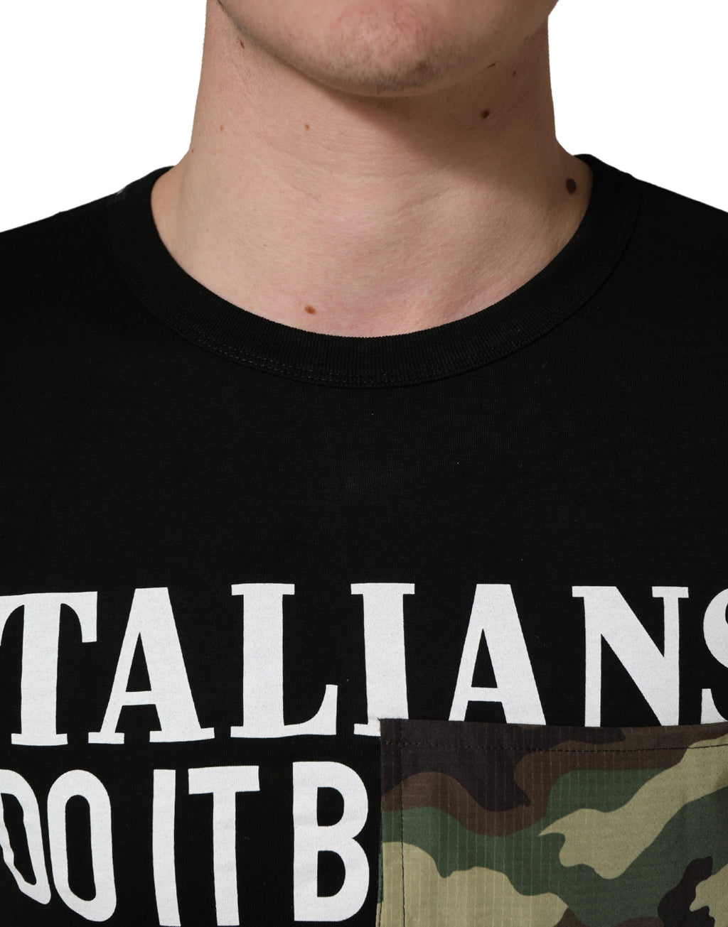 Dolce & Gabbana Black Short-Sleeve Shirt for Men additional view