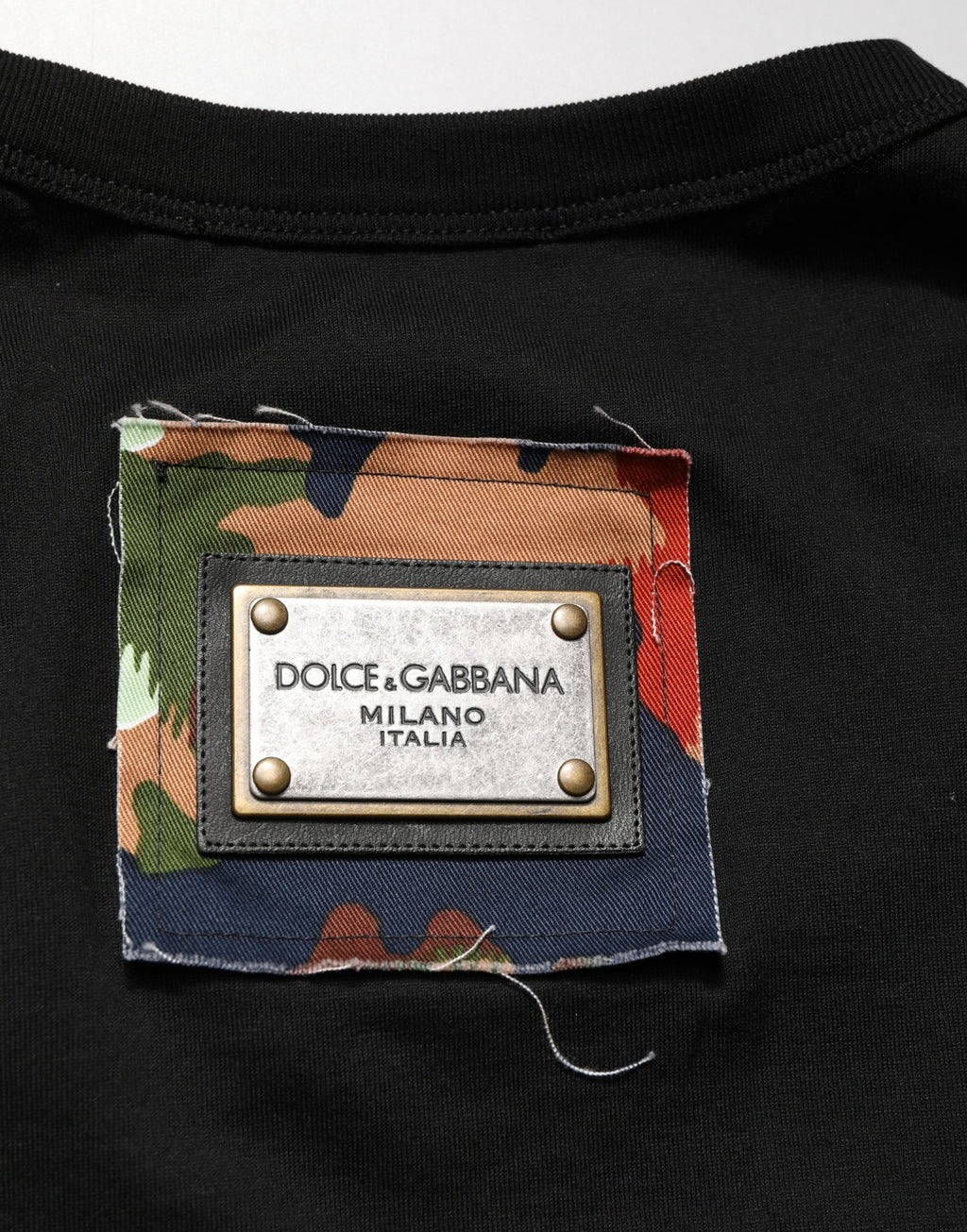 Dolce & Gabbana Black Short-Sleeve Shirt for Men additional view