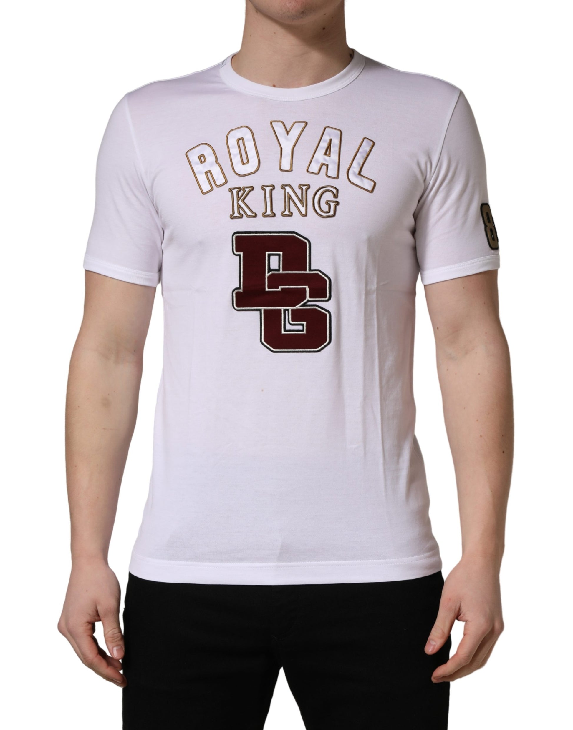 Dolce & Gabbana White Short-Sleeve Shirt for Men alternate view
