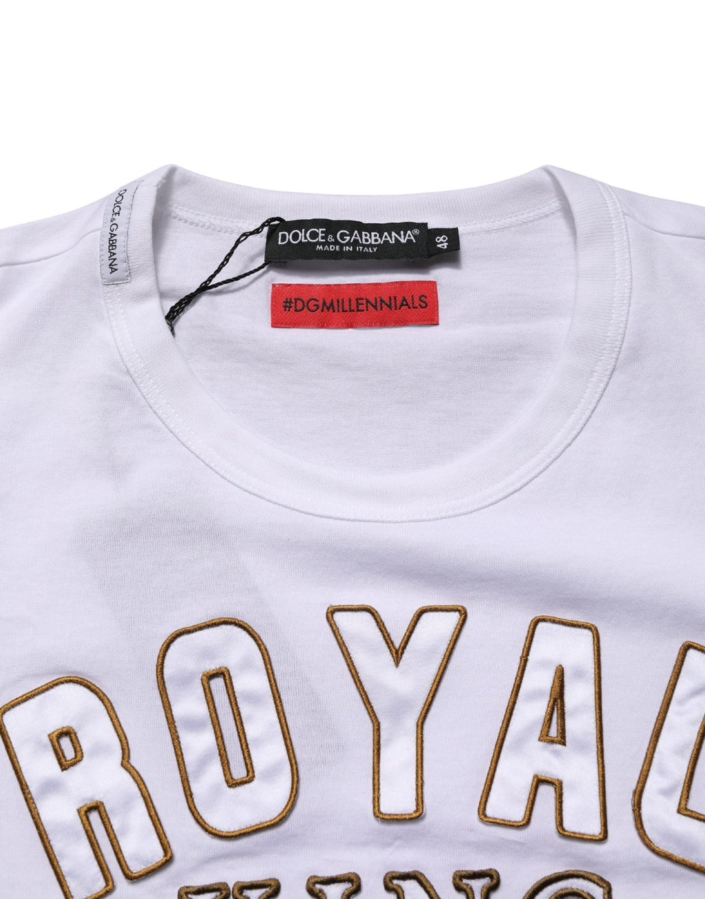 Dolce & Gabbana White Short-Sleeve Shirt for Men additional view
