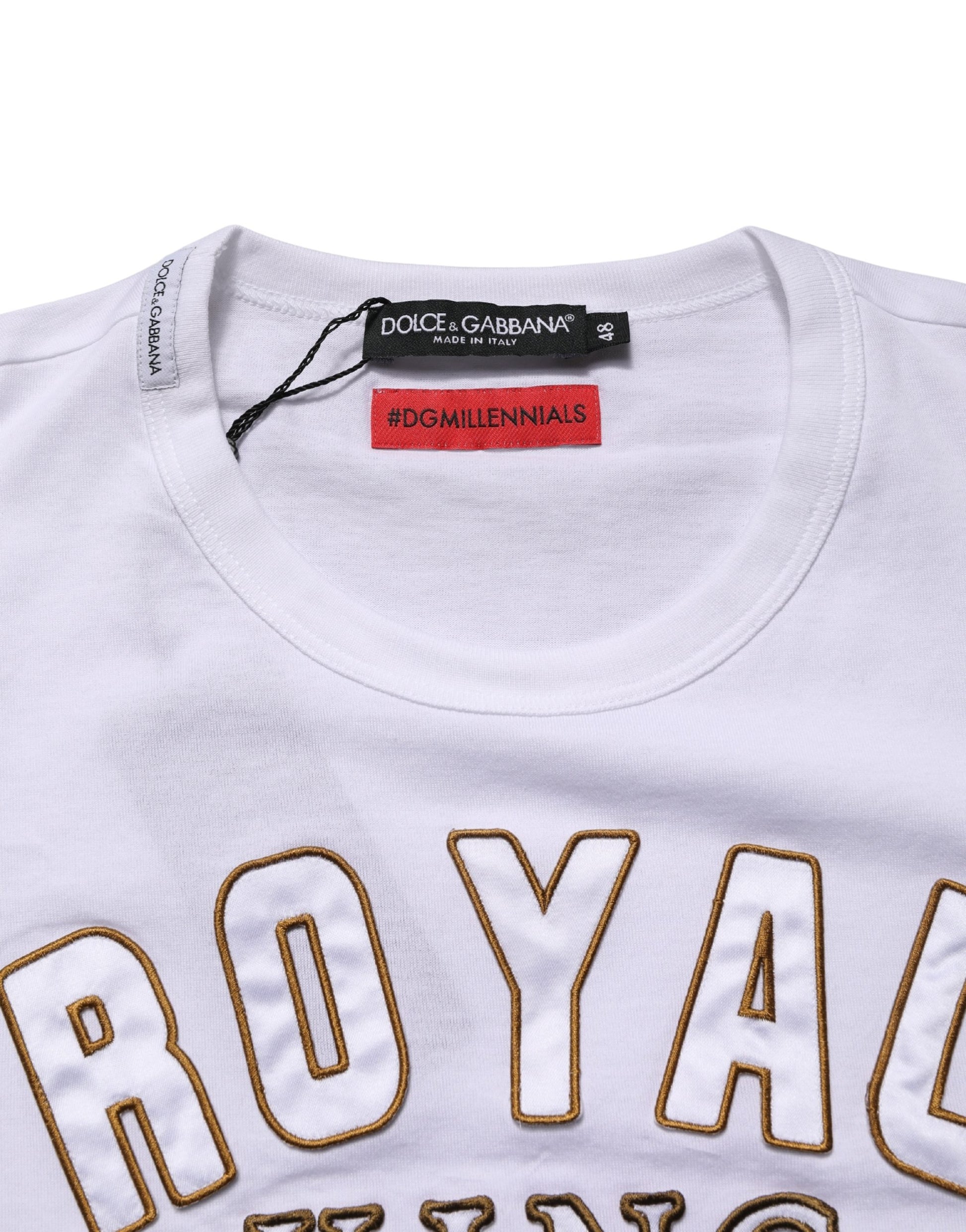 Dolce & Gabbana White Short-Sleeve Shirt for Men additional view