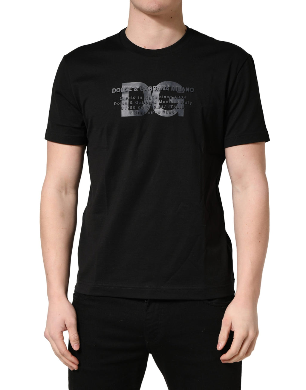 +39 MASQ Black Short-Sleeve Shirt for Men alternate view
