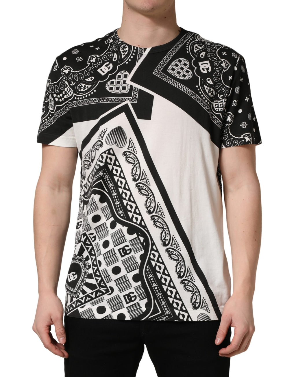 Dolce & Gabbana Black Short-Sleeve Shirt for Men
