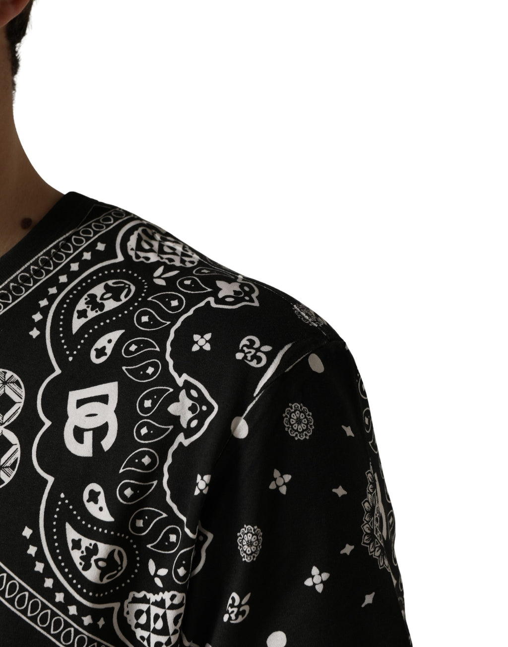 Dolce & Gabbana Black Short-Sleeve Shirt for Men additional view