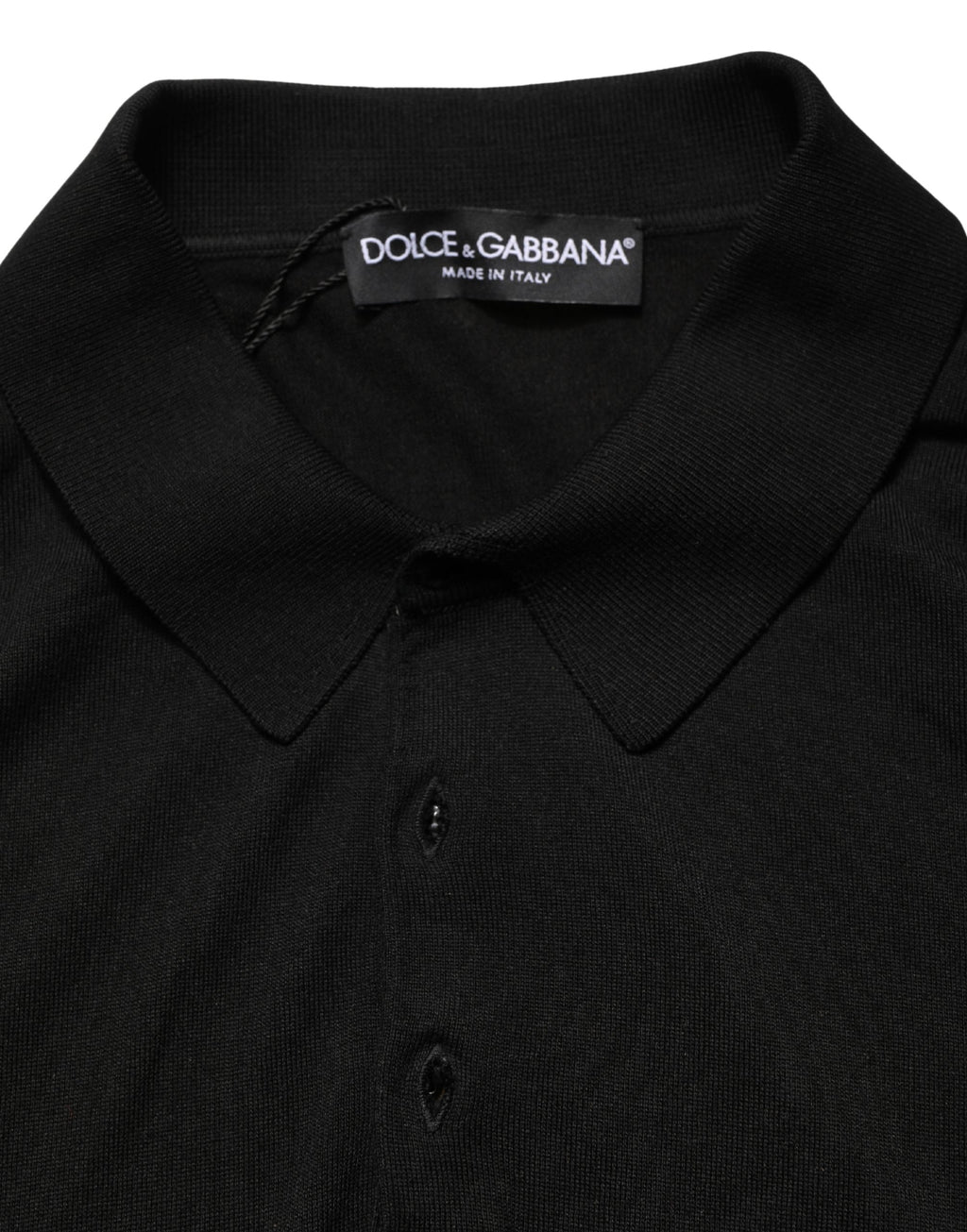 Dolce & Gabbana Black Polo Shirt for Men additional view