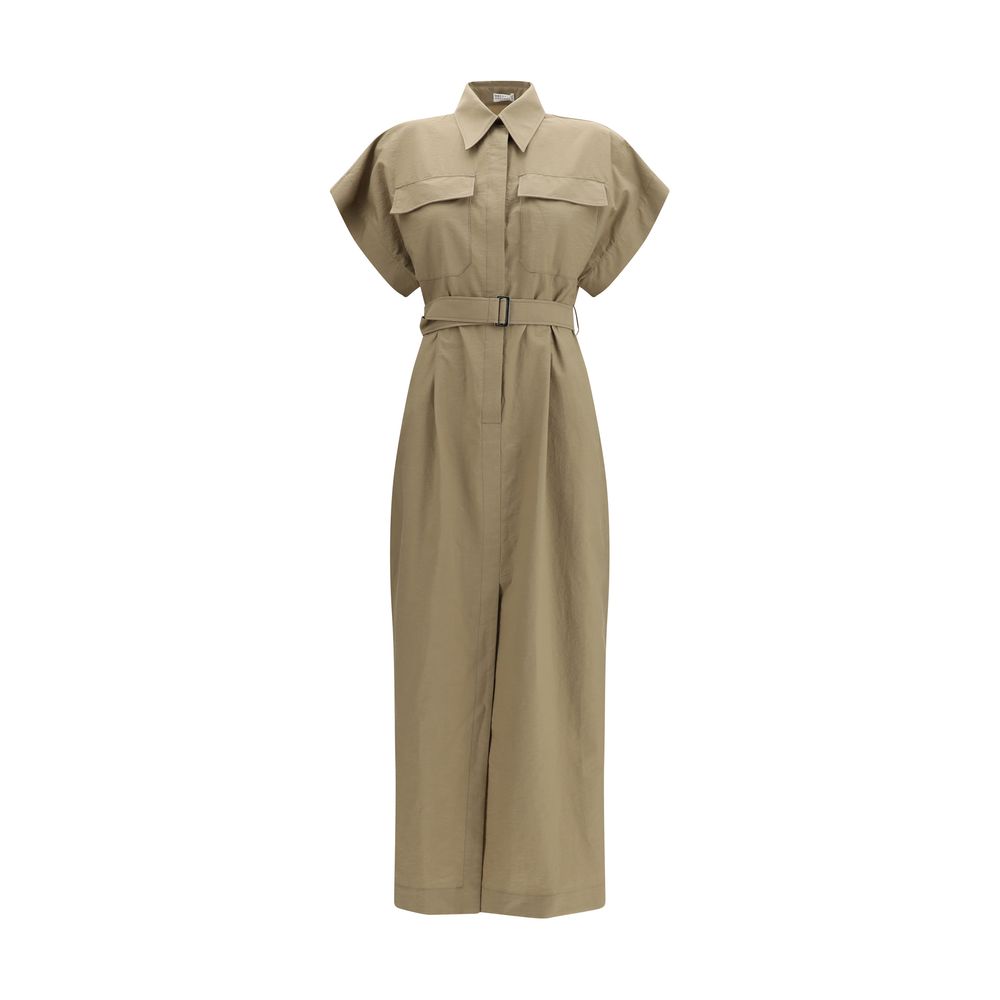 Brunello Cucinelli Beige Casual Dress for Women
