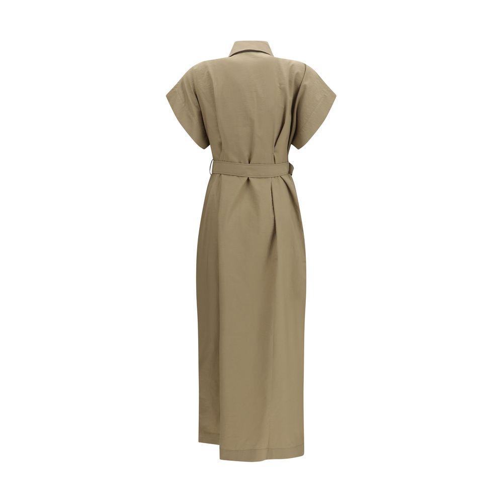 Brunello Cucinelli Beige Casual Dress for Women alternate view