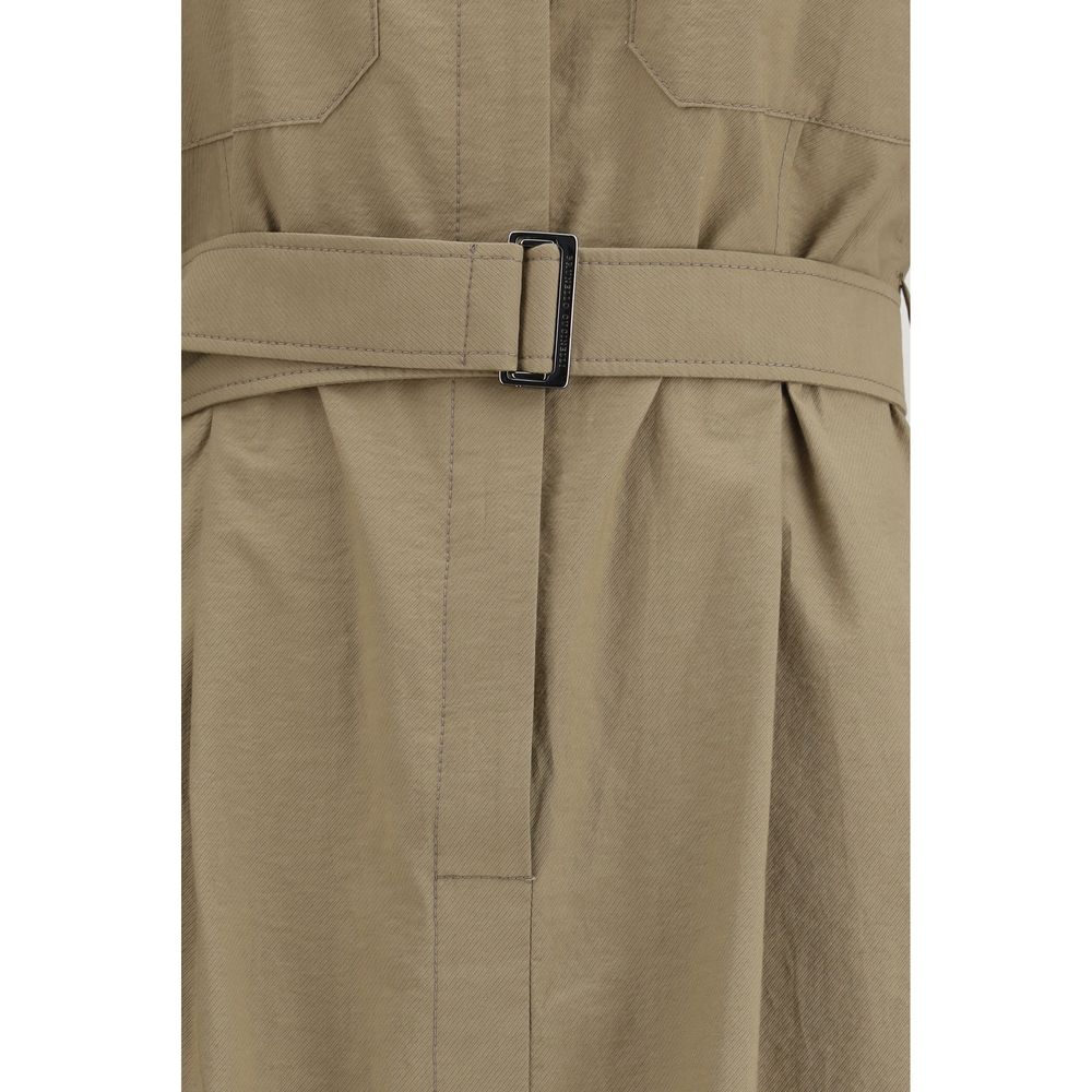Brunello Cucinelli Beige Casual Dress for Women detail view
