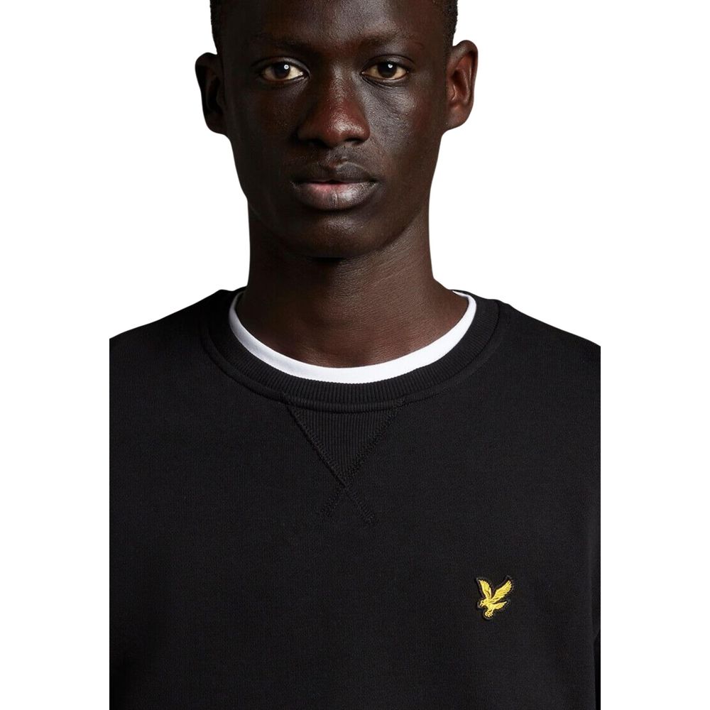 Lyle & Scott Black Sweatshirt side view