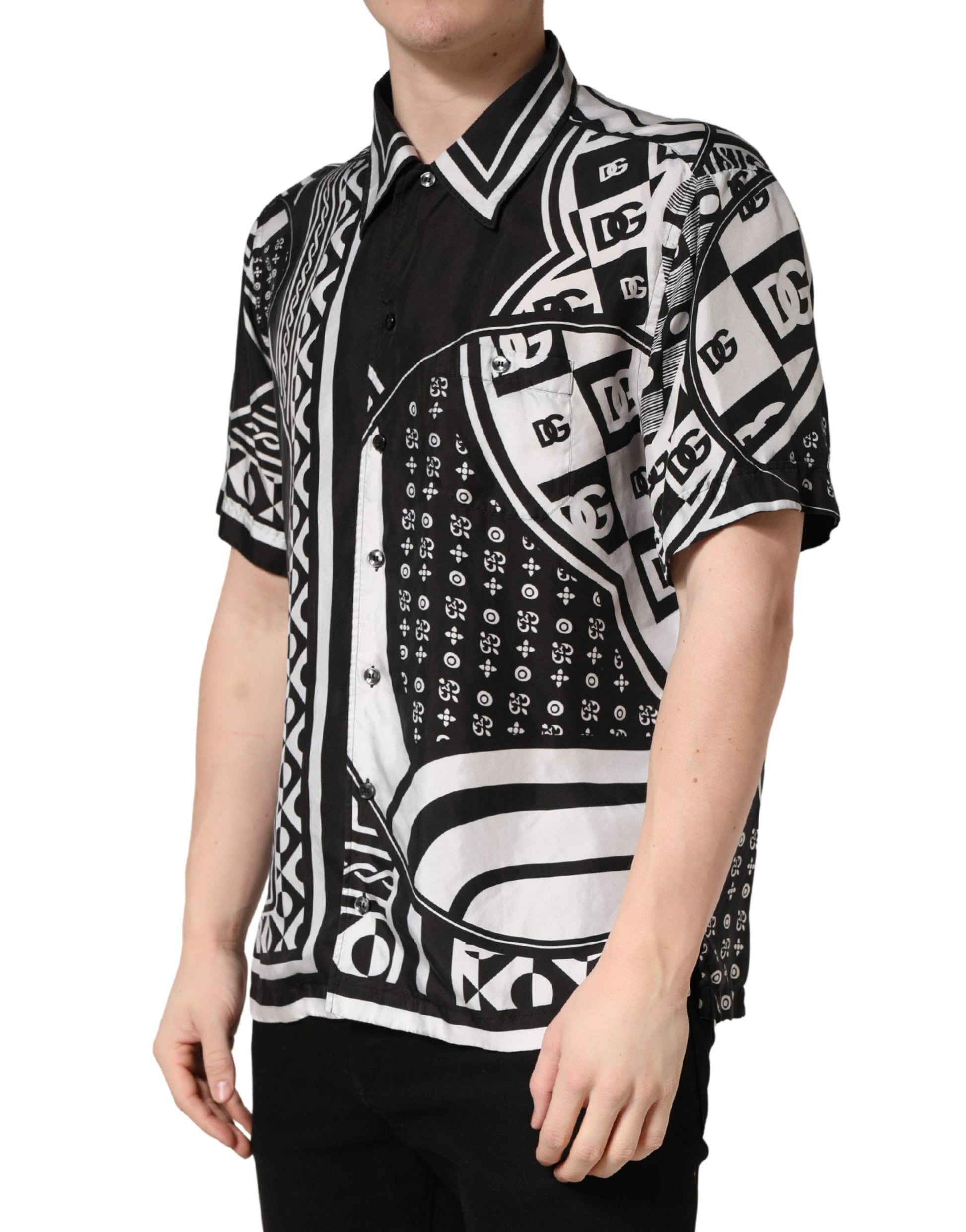 Dolce & Gabbana Black Shirt for Men detail view