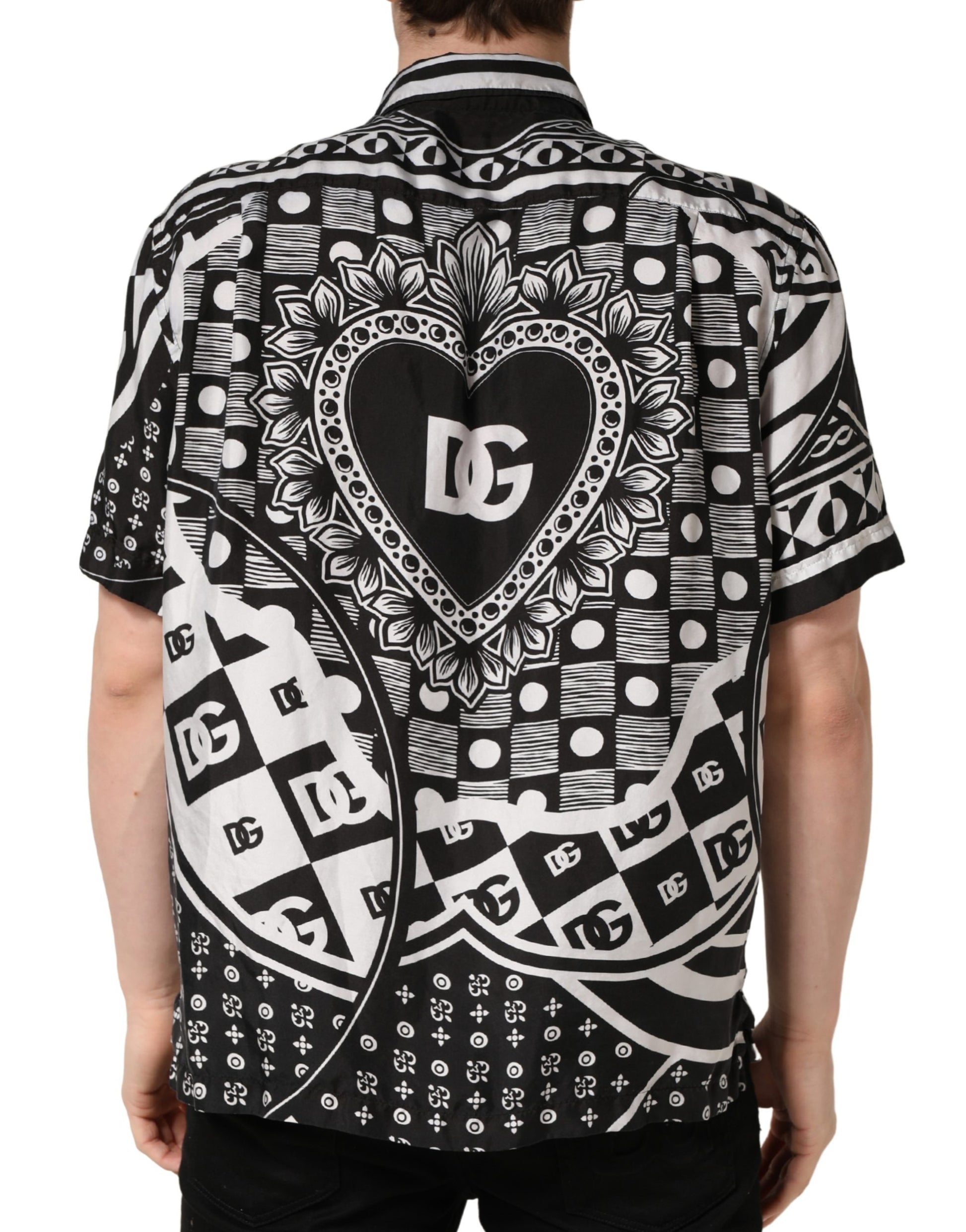 Dolce & Gabbana Black Shirt for Men side view