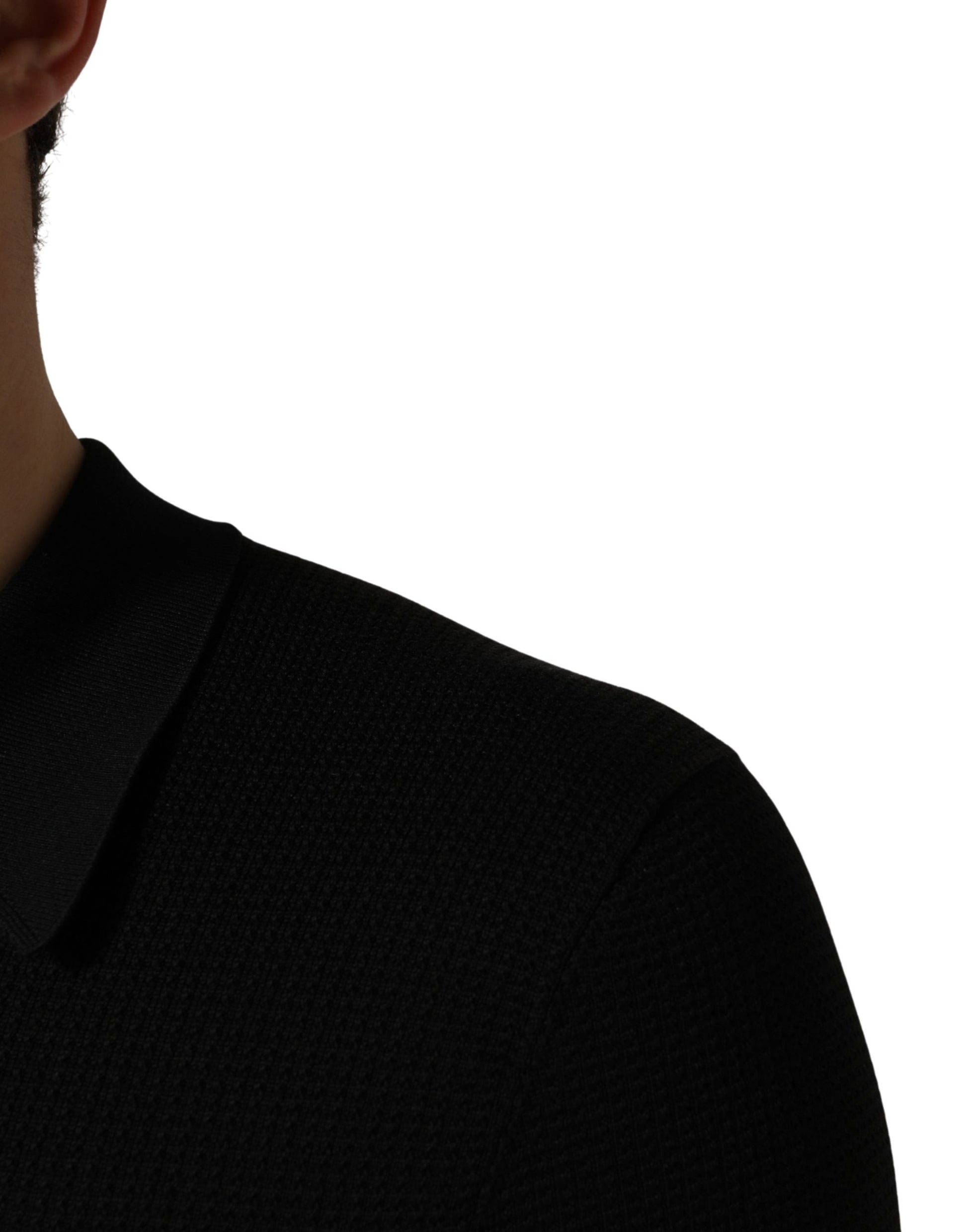 Dolce & Gabbana Black Polo Shirt for Men additional view