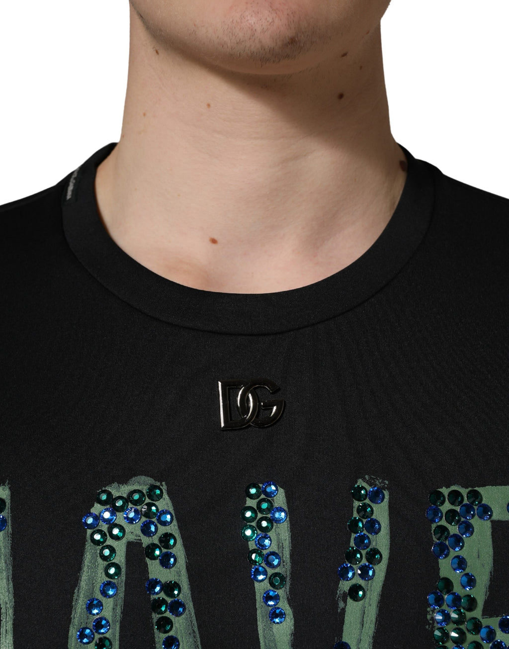 Dolce & Gabbana Black Short-Sleeve Shirt for Men additional view