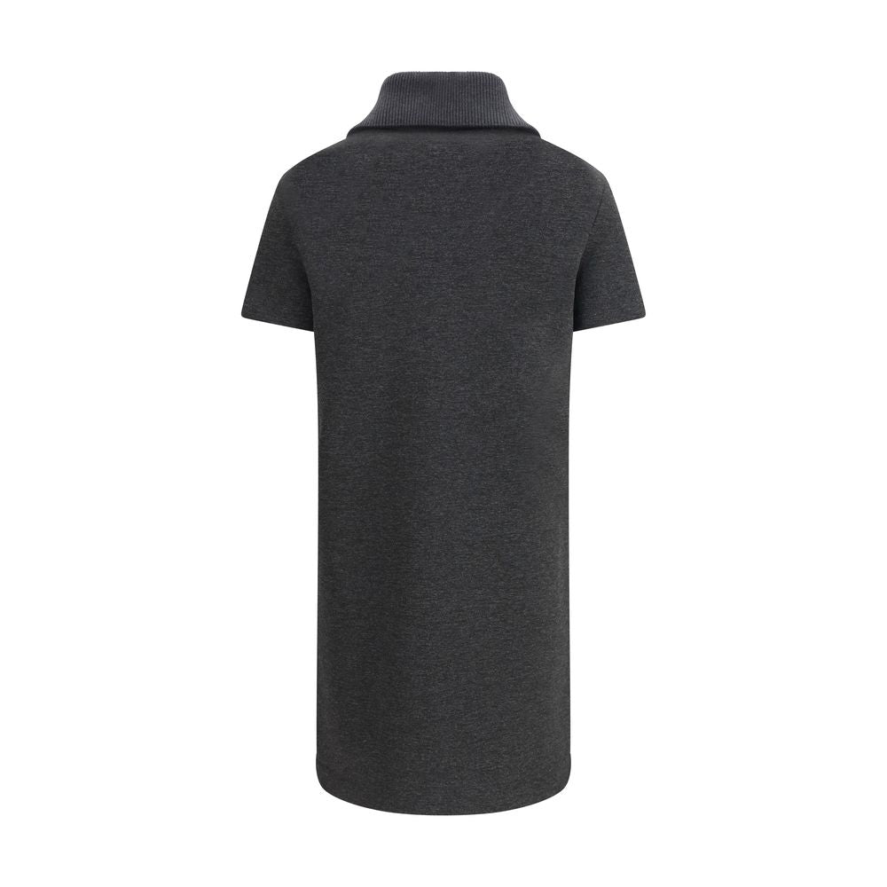 Robe décontractée en coton gris Gucci