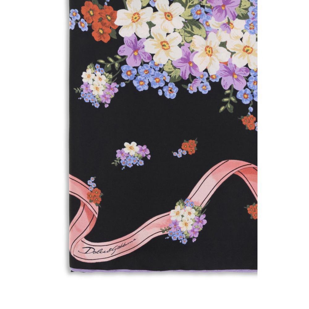 Dolce & Gabbana Multicolor Scarf detail view